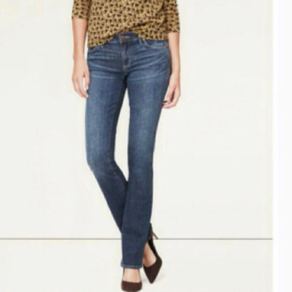 Ann Taylor LOFT Original Boot Jeans, Size 8P